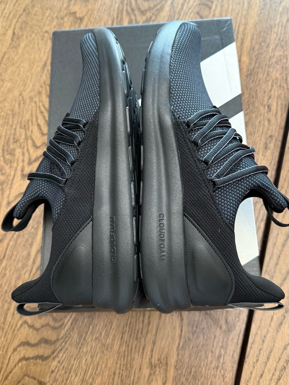 Adidas Lite Racer Adapt 7.0 – Men’s Size 9.5 – Core Black (IE6327) – Brand New - Picture 2 of 7